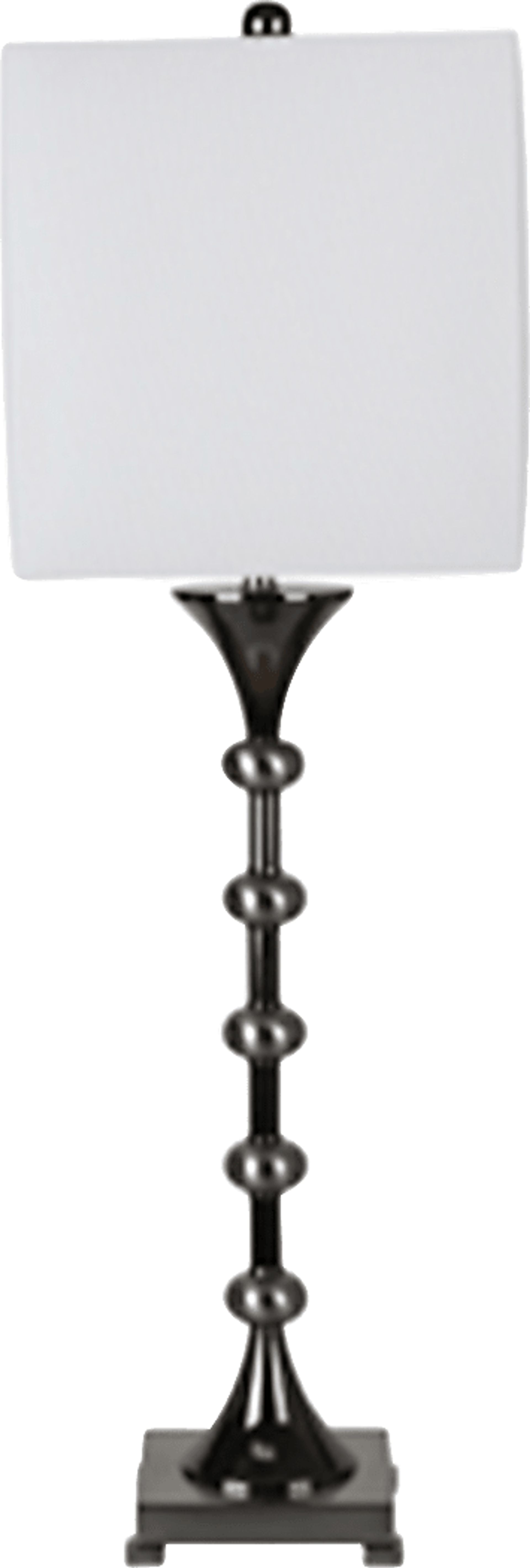 Amaco Avenue Silver Lamp - Image 1