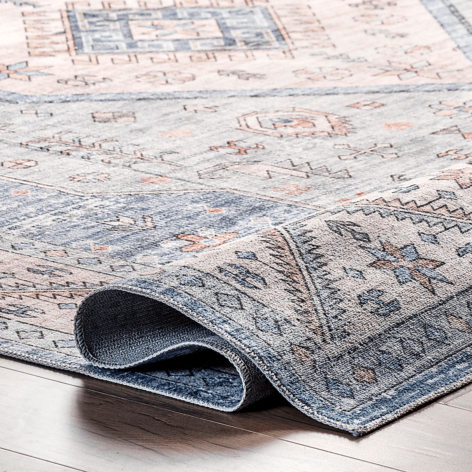 Amade Blue 4' x 6' Rug - Image 4