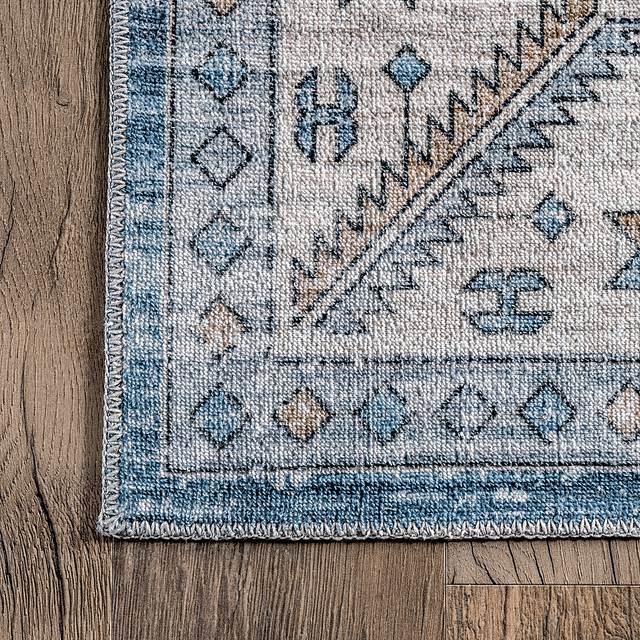 Amade Blue 8' x 10' Rug - Thumbnail - Image 5