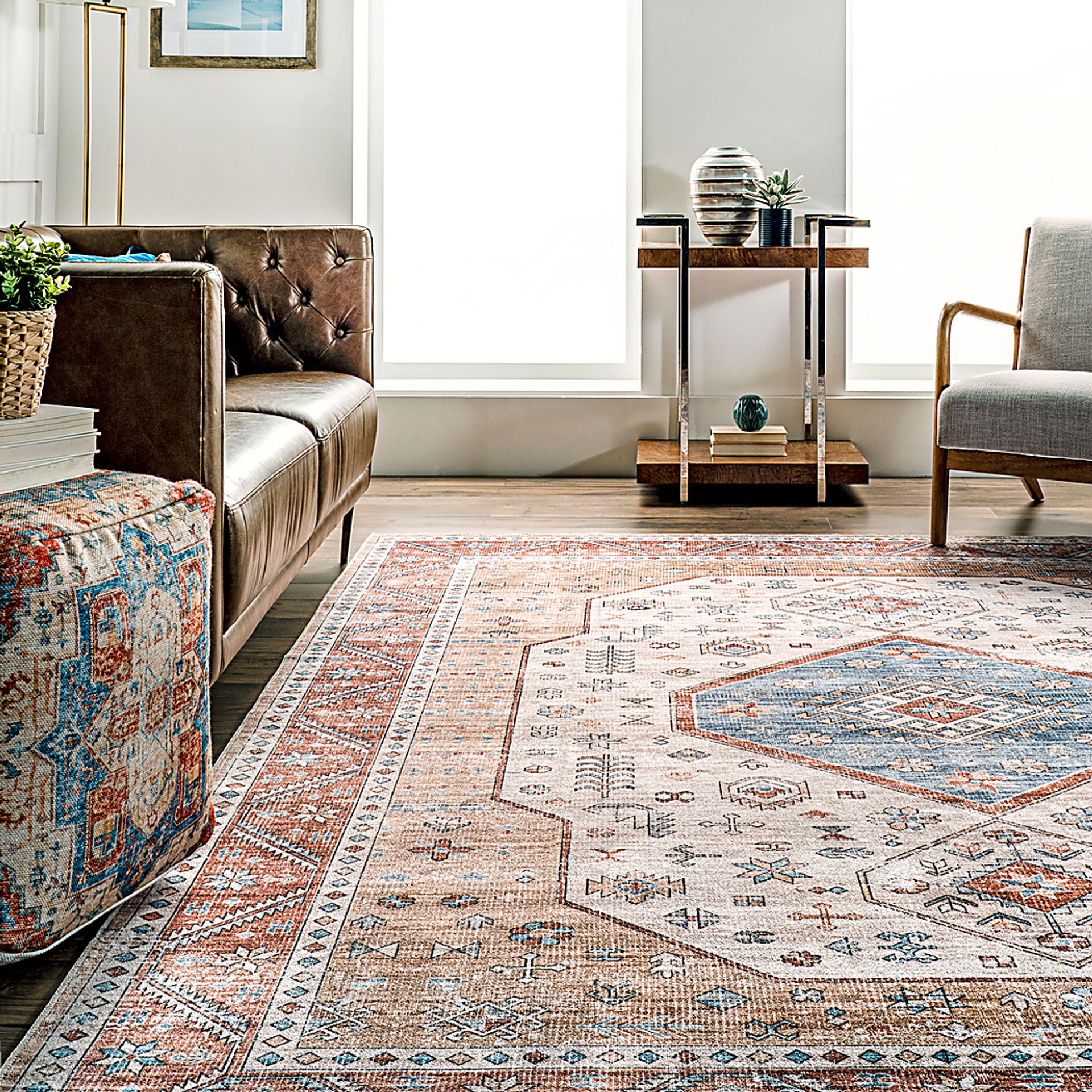 Amade Multi 2'6 x 8' Runner Rug - Image 9