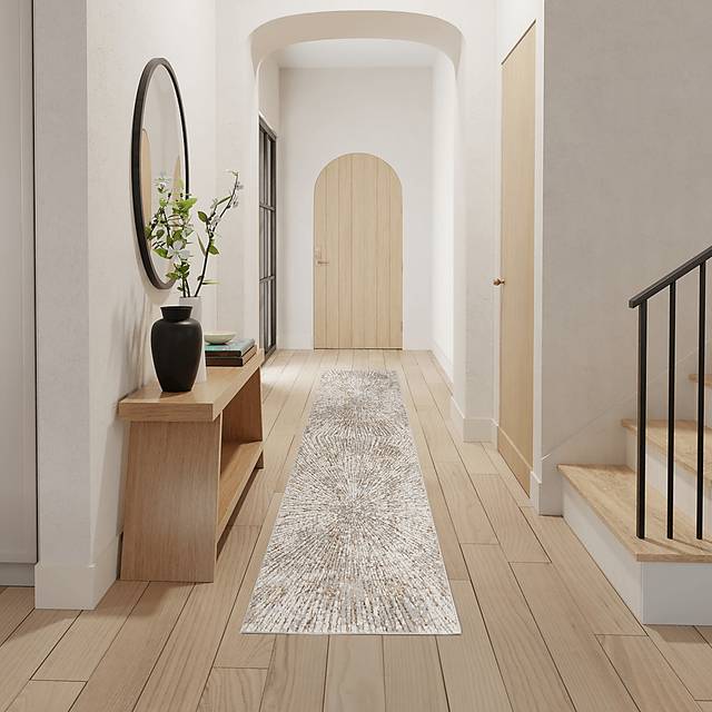Amadou Gray 2'2 x 7'6 Runner Rug - Thumbnail - Image 2