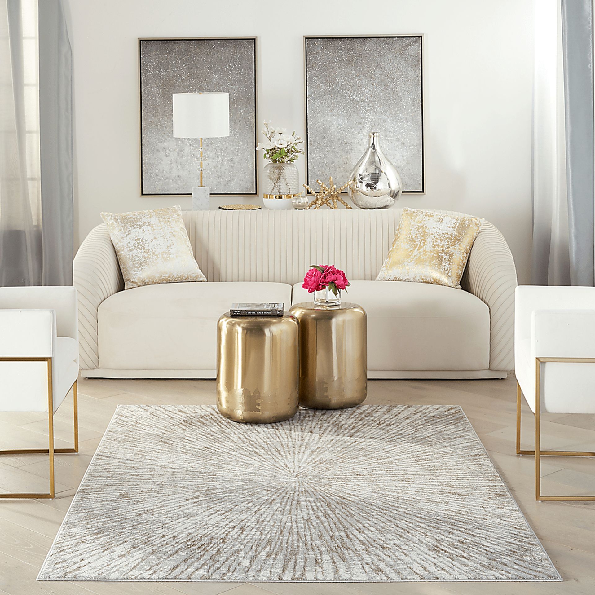 Amadou Gray 6' x 9' Rug - Image 2