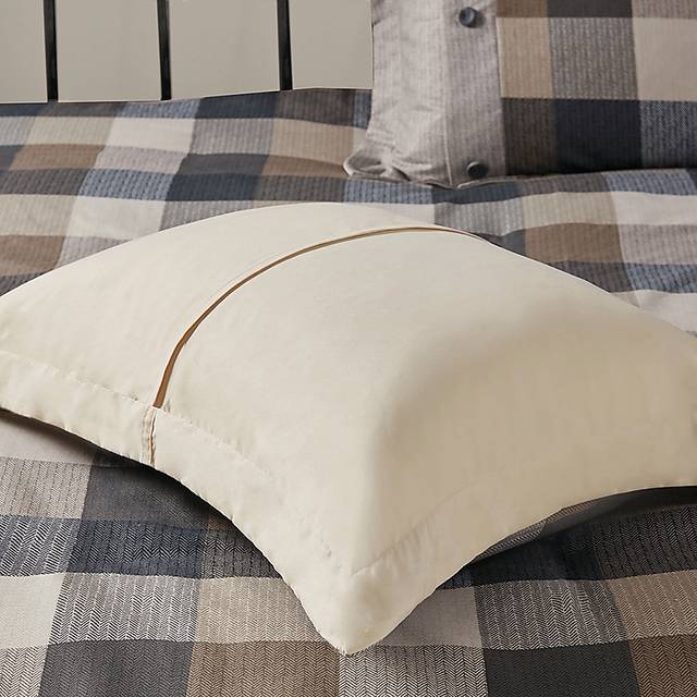 Amaeri Beige 7 pc King Comforter Set - Thumbnail - Image 10