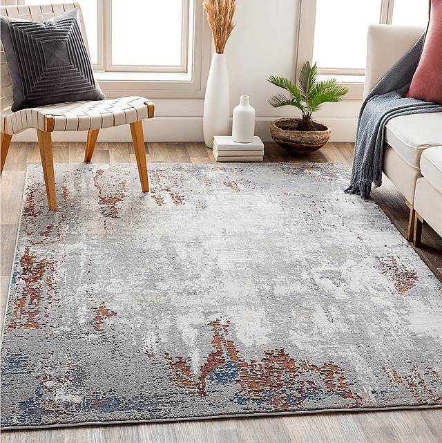 Amaira Gray 5'3 x 7'3 Rug - Thumbnail - Image 7