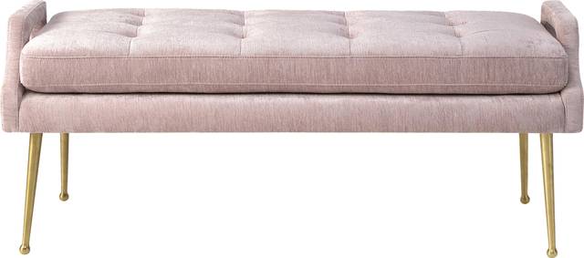 Amalea Blush Accent Bench - Thumbnail - Image 2