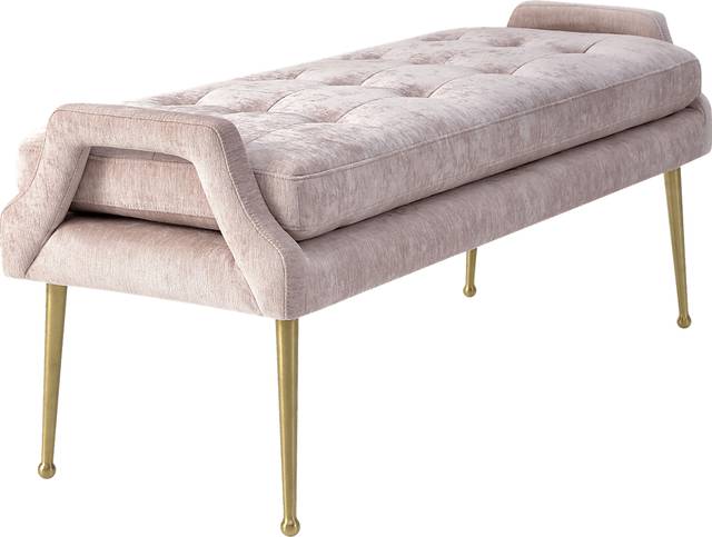 Amalea Blush Accent Bench - Thumbnail - Image 1