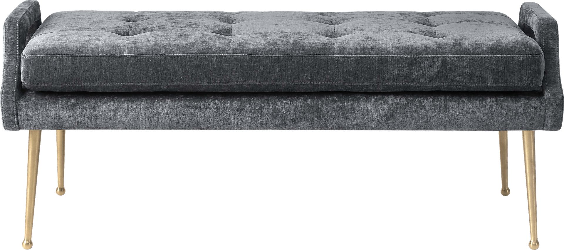 Amalea Gray Accent Bench - Image 2