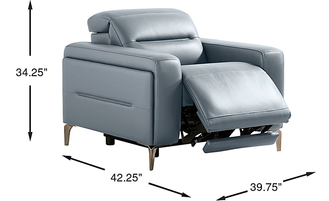 Amalfi Leather Dual Power Recliner