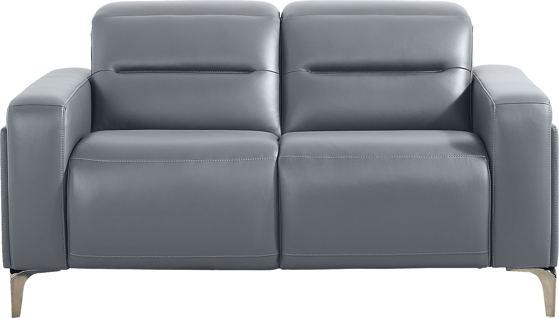 Amalfi Leather Loveseat - Thumbnail 2