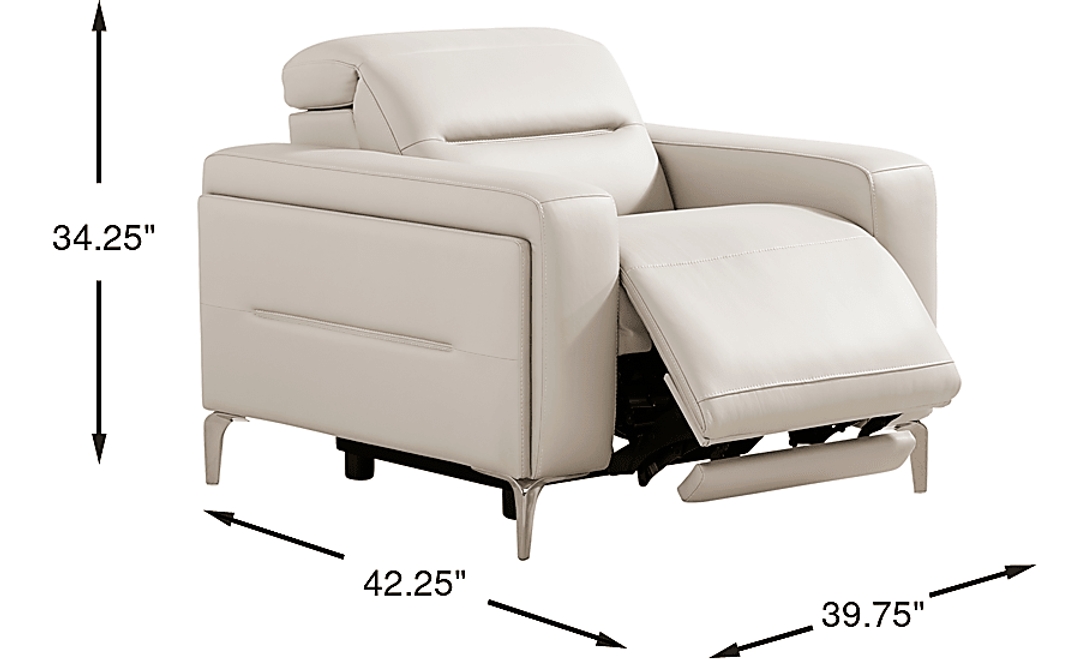 Amalfi Leather Dual Power Recliner