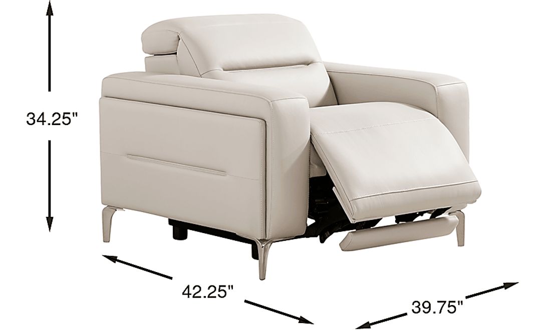 Amalfi Leather Dual Power Recliner