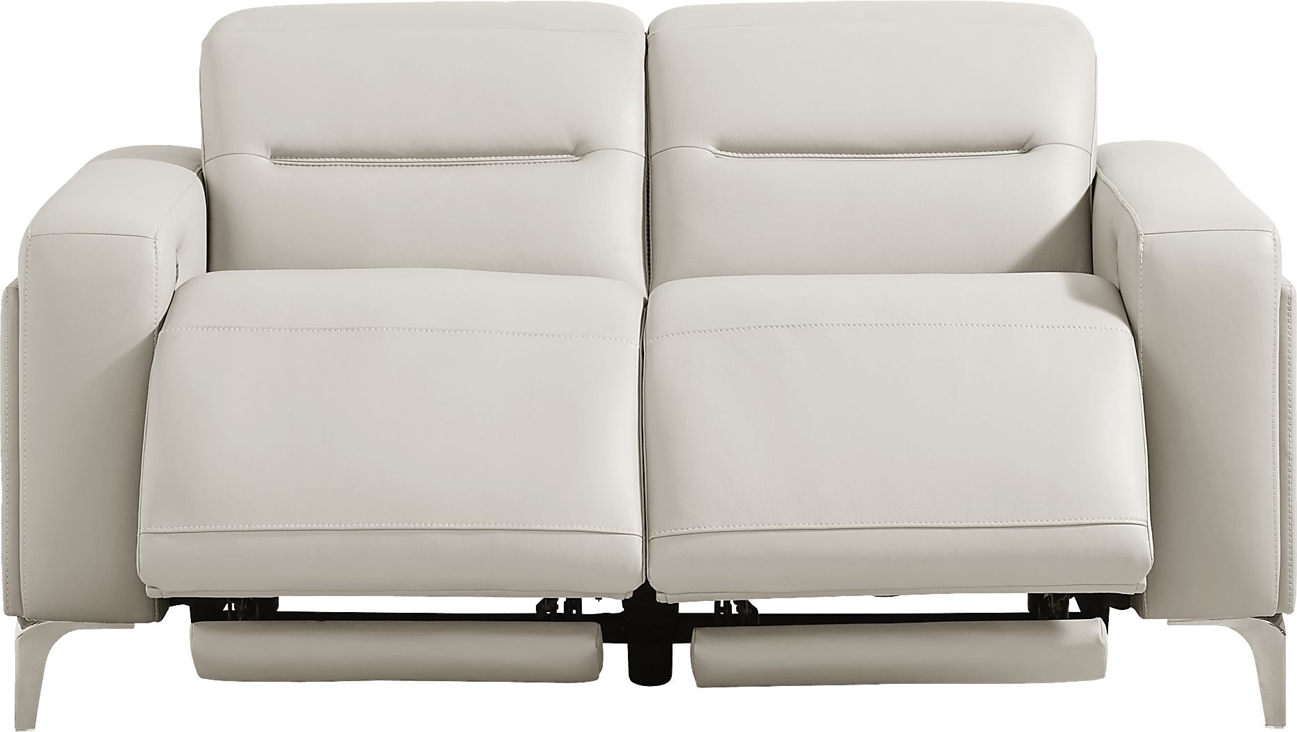 Amalfi Leather Dual Power Reclining Living Room Set - Thumbnail 2