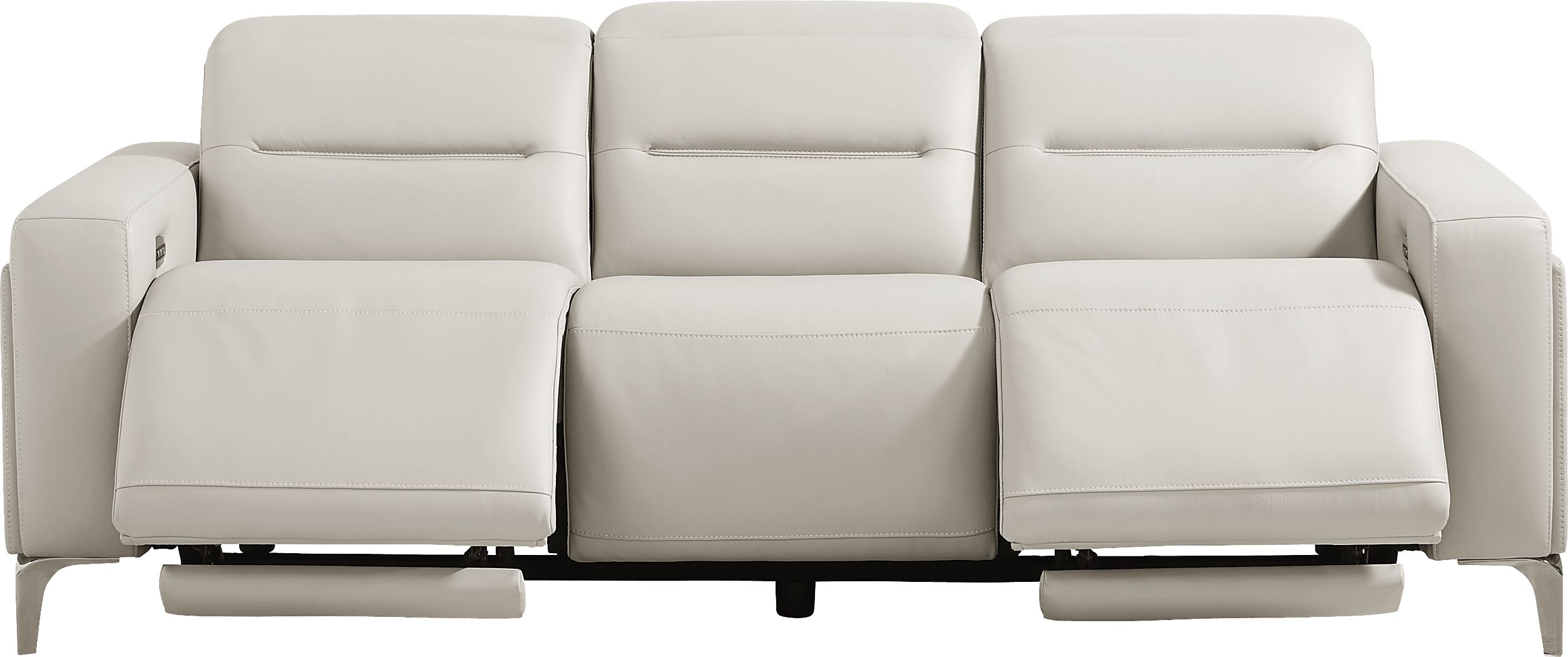 Amalfi Leather Dual Power Reclining Living Room Set