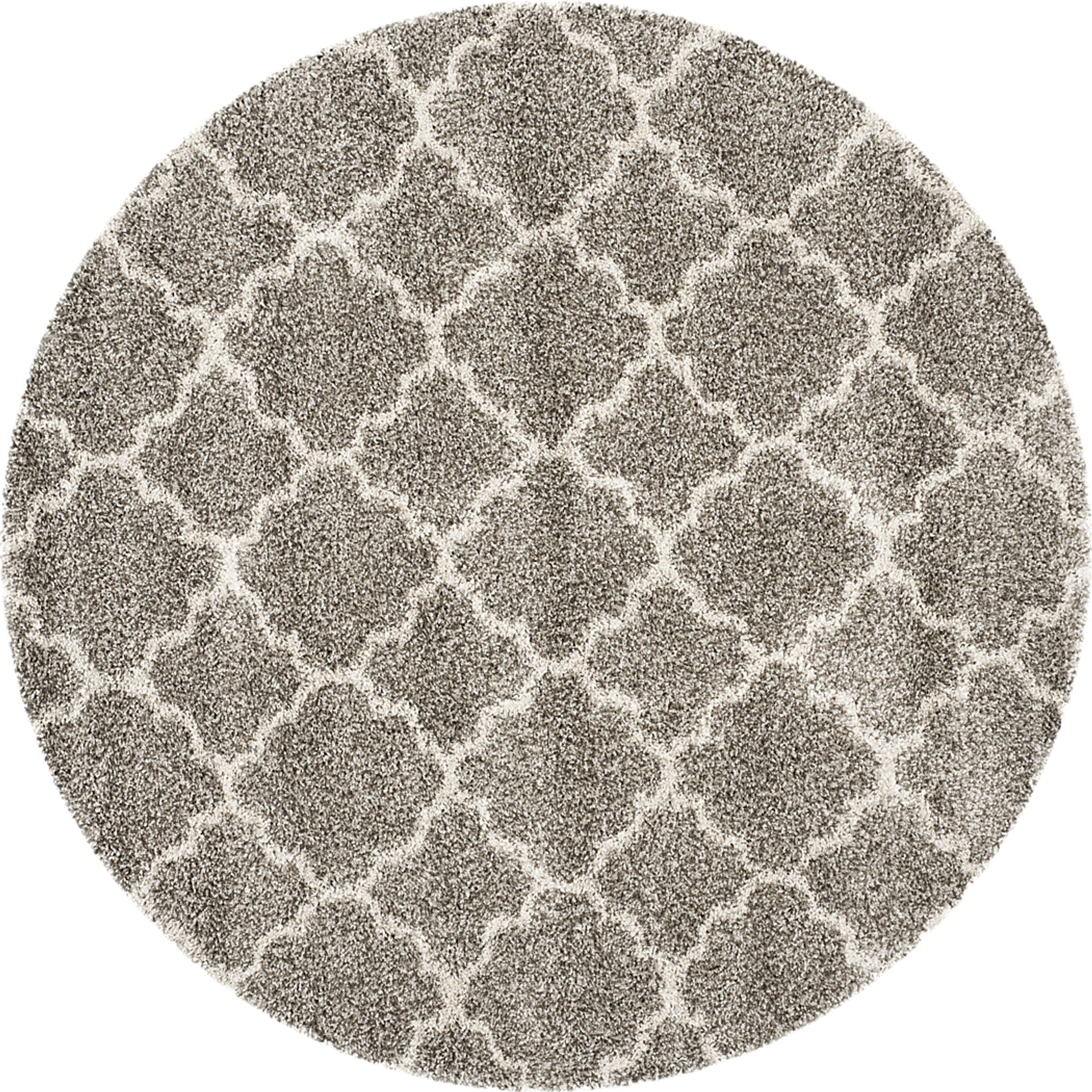 Amalia Gray 8' Round Rug - Image 1