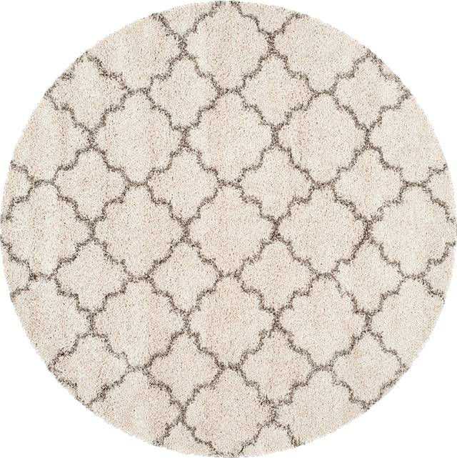 Amalia Ivory 8' Round Rug - Thumbnail - Image 1
