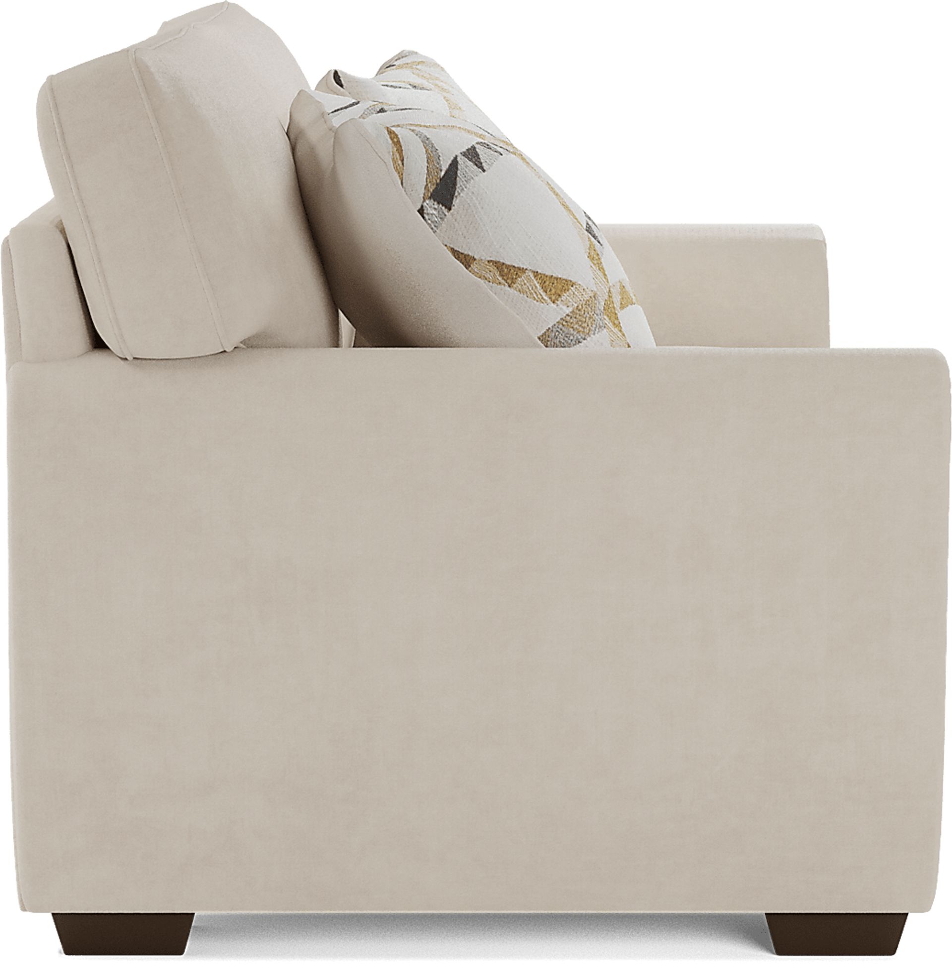 Amalie Beige 7 Pc Living Room with Sleeper Sofa - Image 11