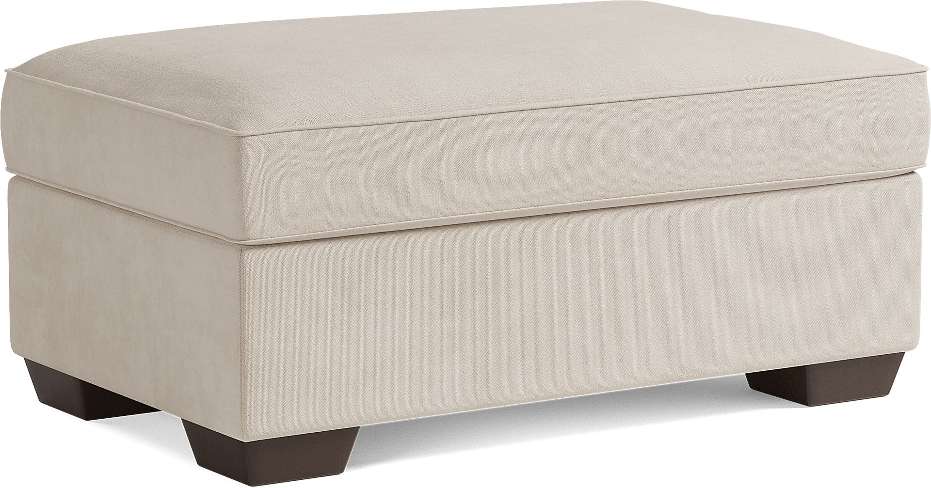 Amalie Beige Ottoman - Image 2