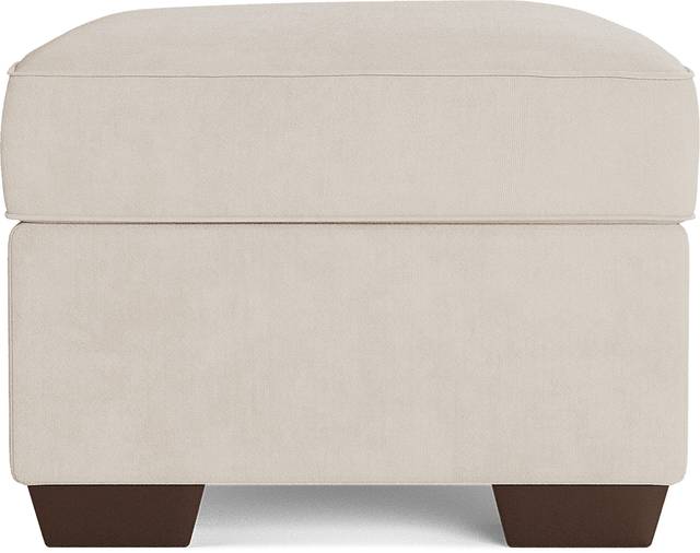 Amalie Beige Chair and Ottoman - Thumbnail - Image 7