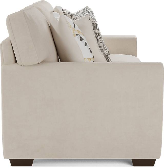 Amalie Beige 2 Pc Living Room with Sleeper Sofa - Thumbnail - Image 5