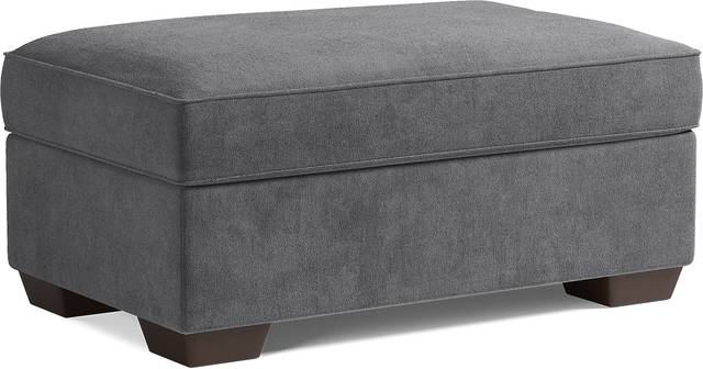 Amalie Gray Ottoman - Thumbnail - Image 2