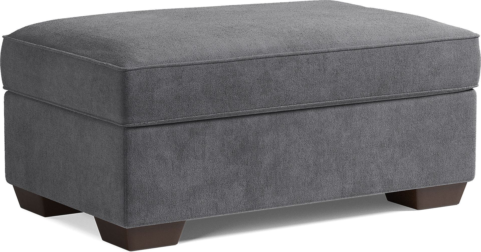 Amalie Gray Ottoman - Image 2