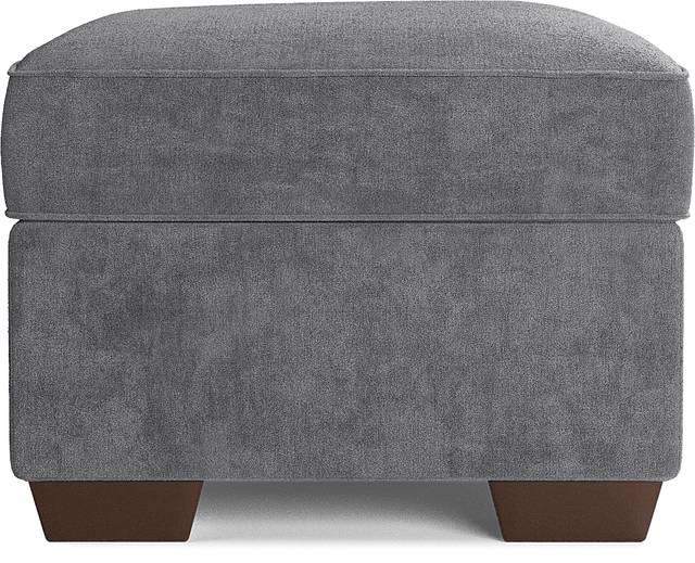 Amalie Gray Ottoman - Thumbnail - Image 3