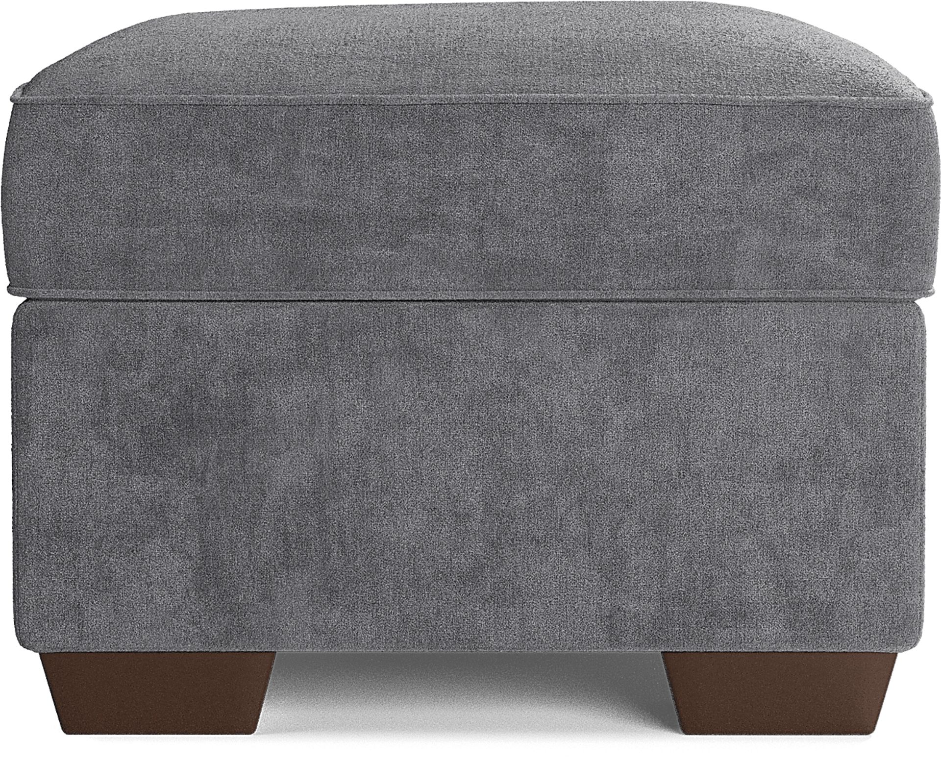 Amalie Gray Ottoman - Image 3