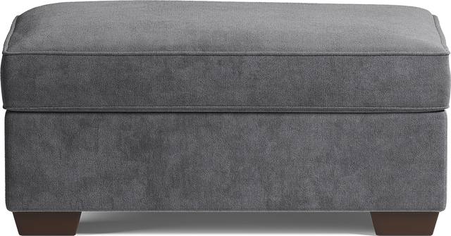Amalie Gray Ottoman - Thumbnail - Image 1