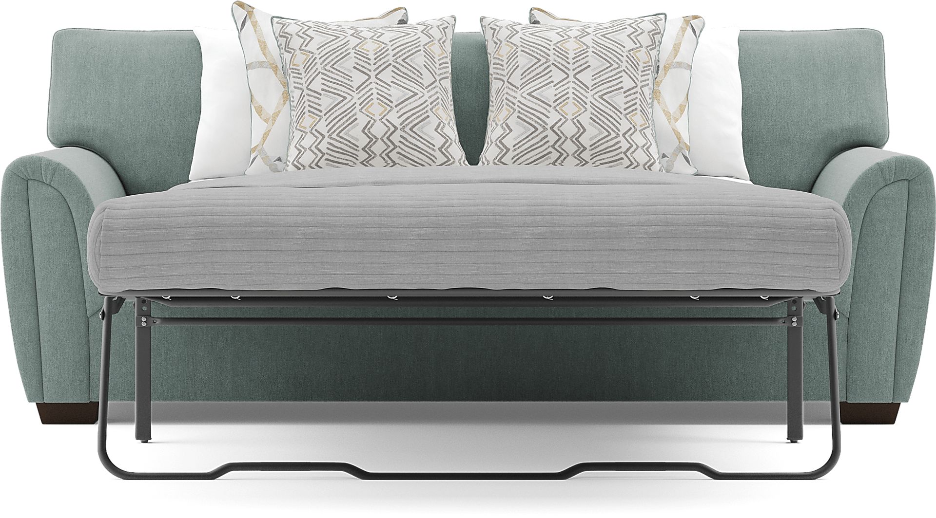 Amalie Teal Gel Foam Sleeper - Image 4