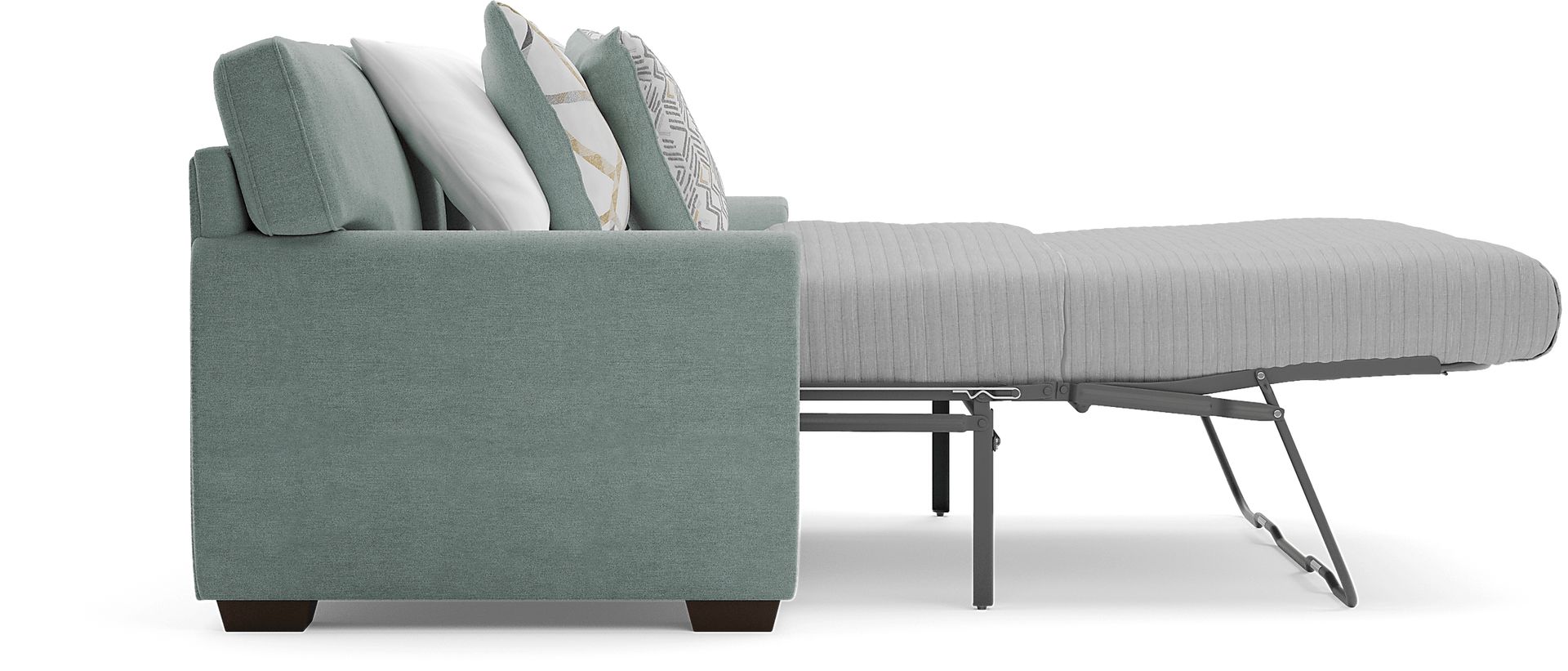 Amalie Teal Gel Foam Sleeper - Image 5