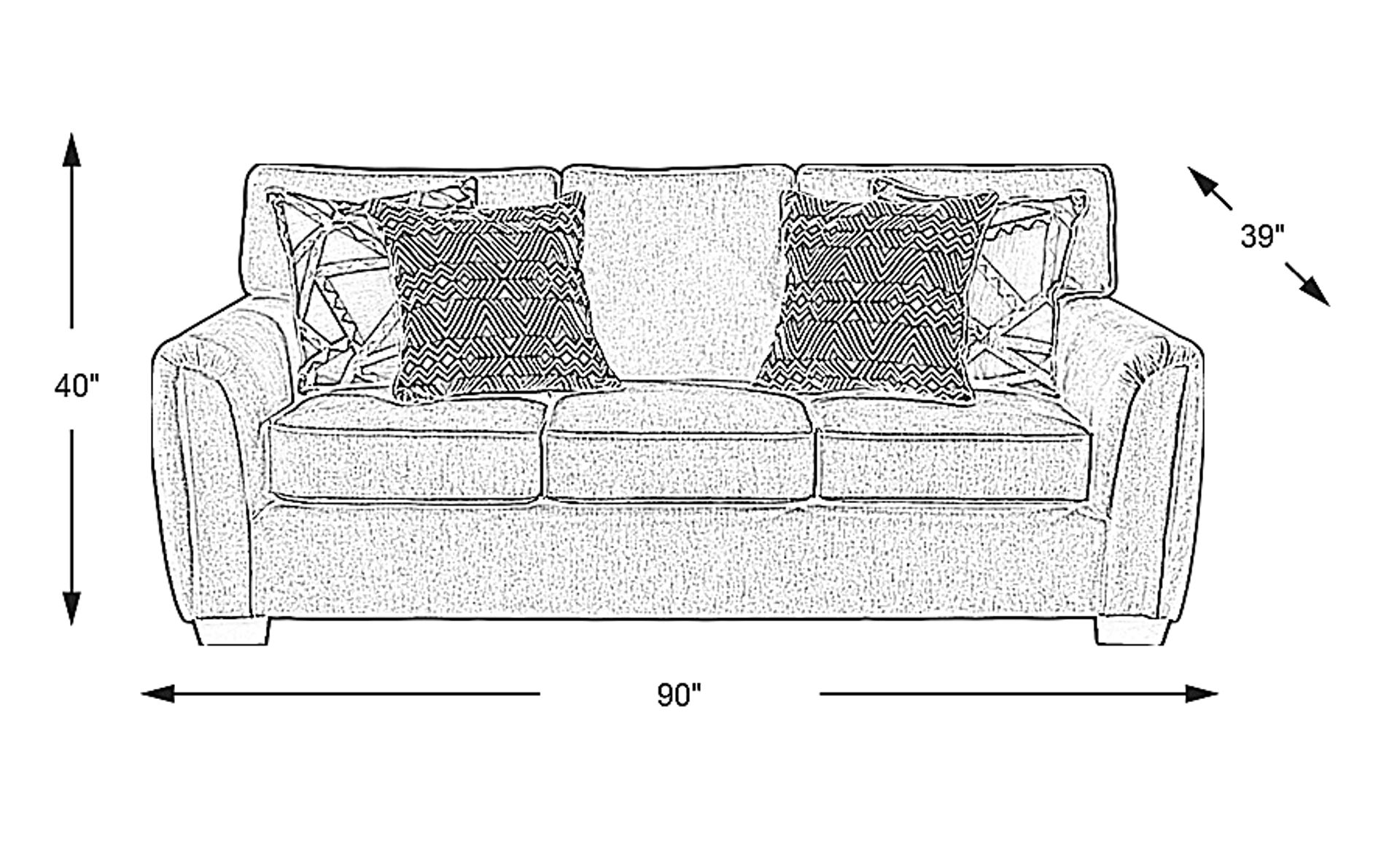 Dimension Image. Please refer to the Dimension Tab on this page for dimension details.