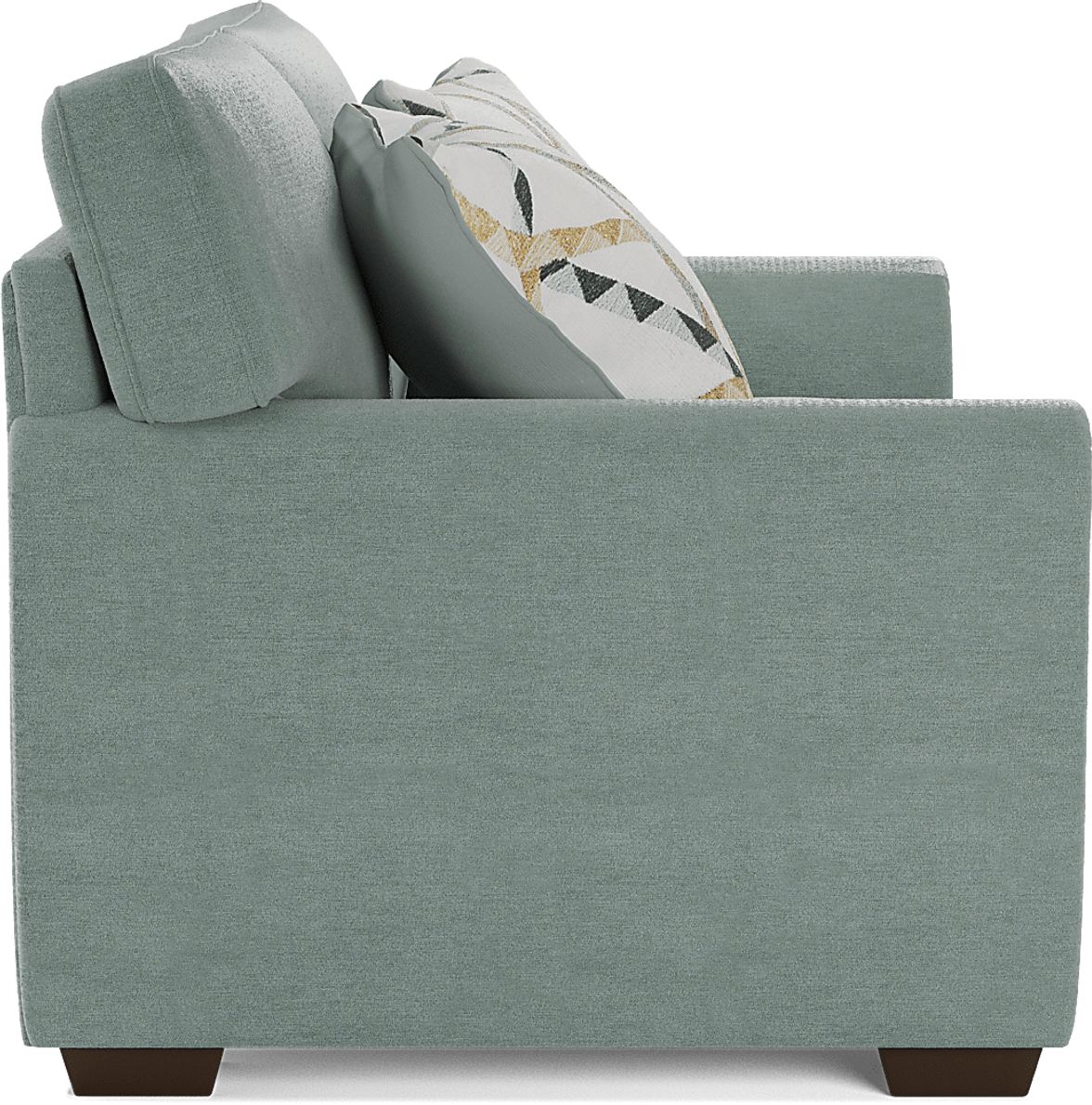Amalie Teal Loveseat Rooms To Go