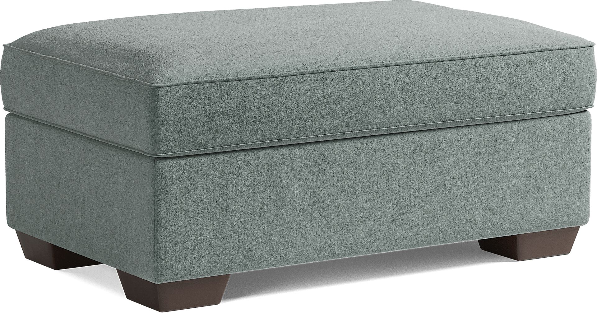 Amalie Teal Ottoman - Image 2