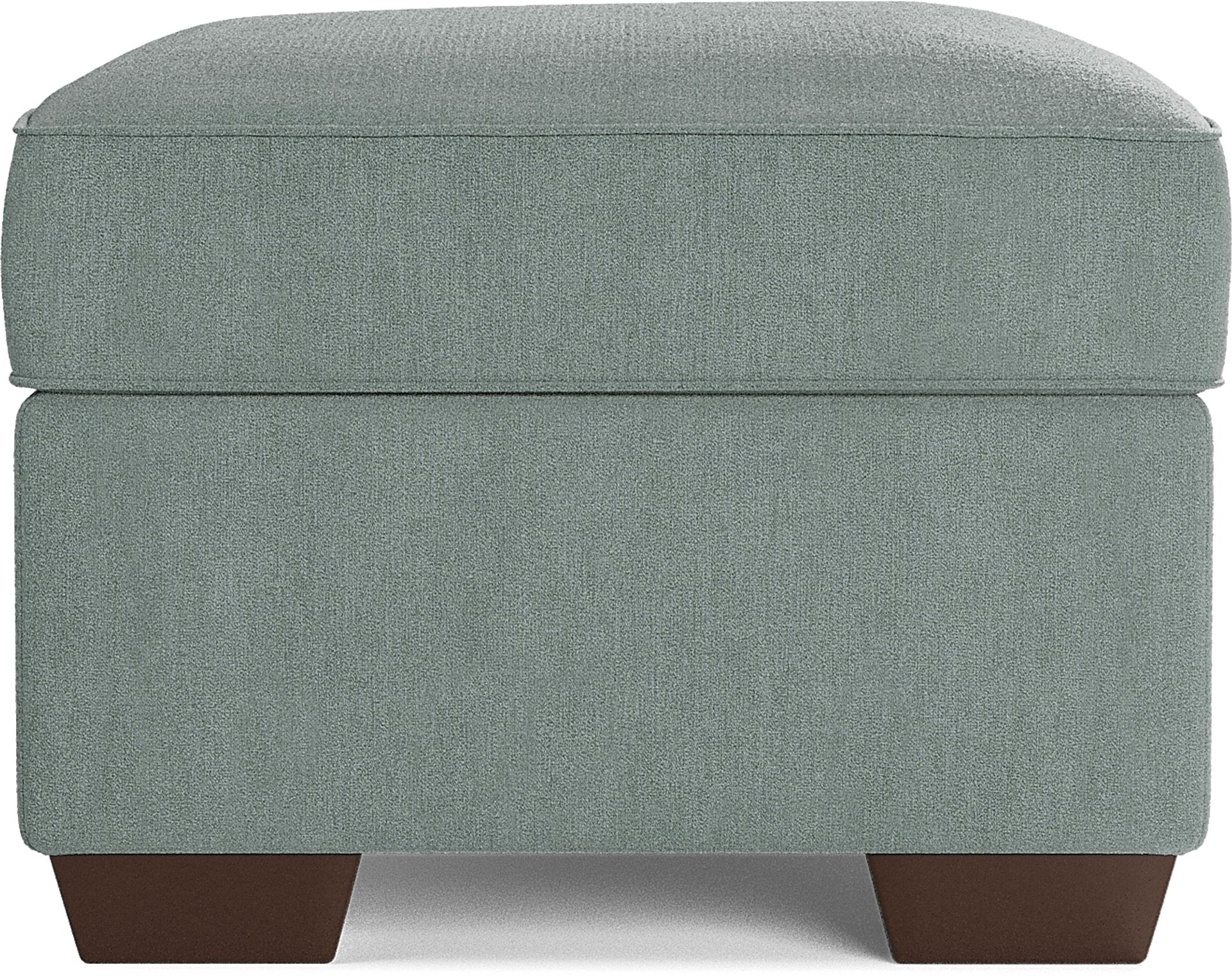 Amalie Teal Ottoman - Image 3