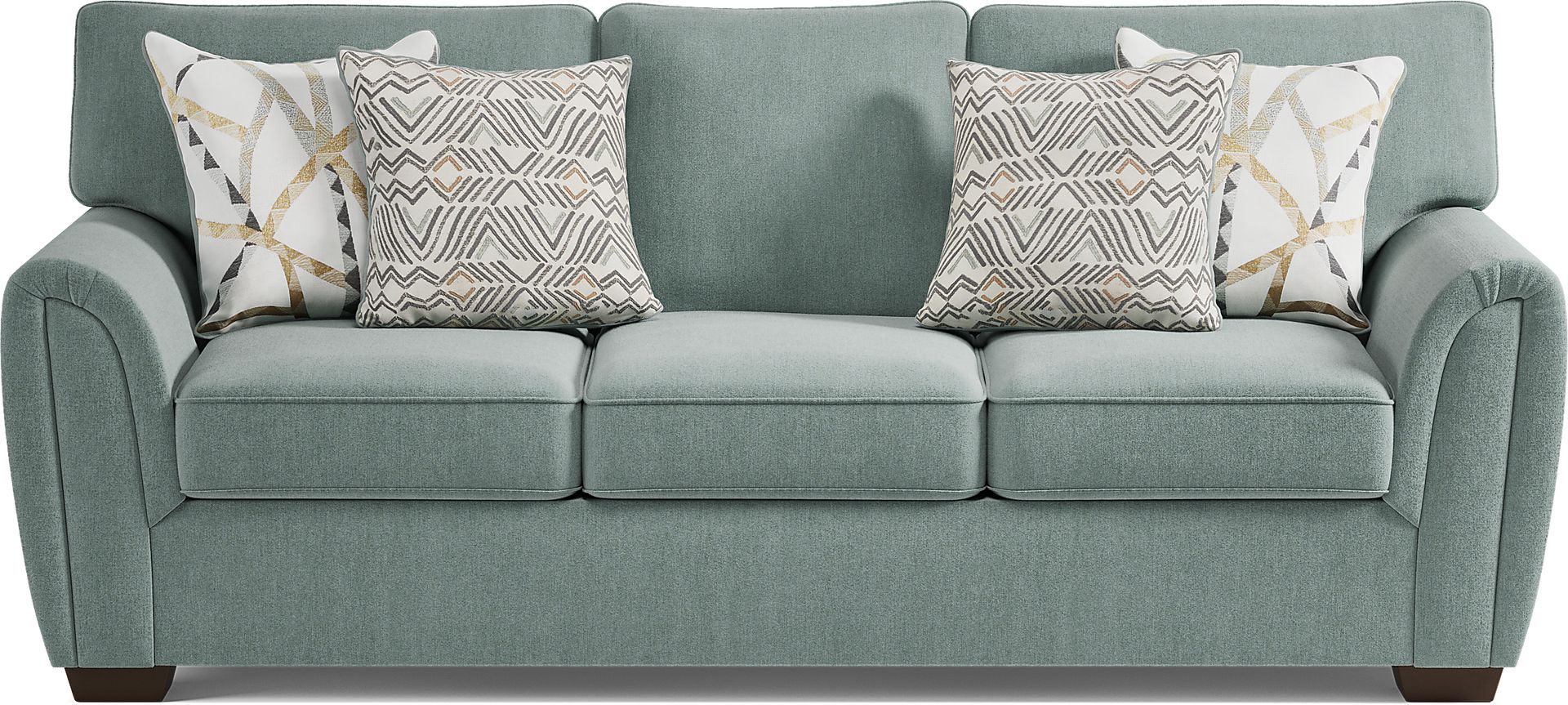 Amalie Teal Sofa - Image 1