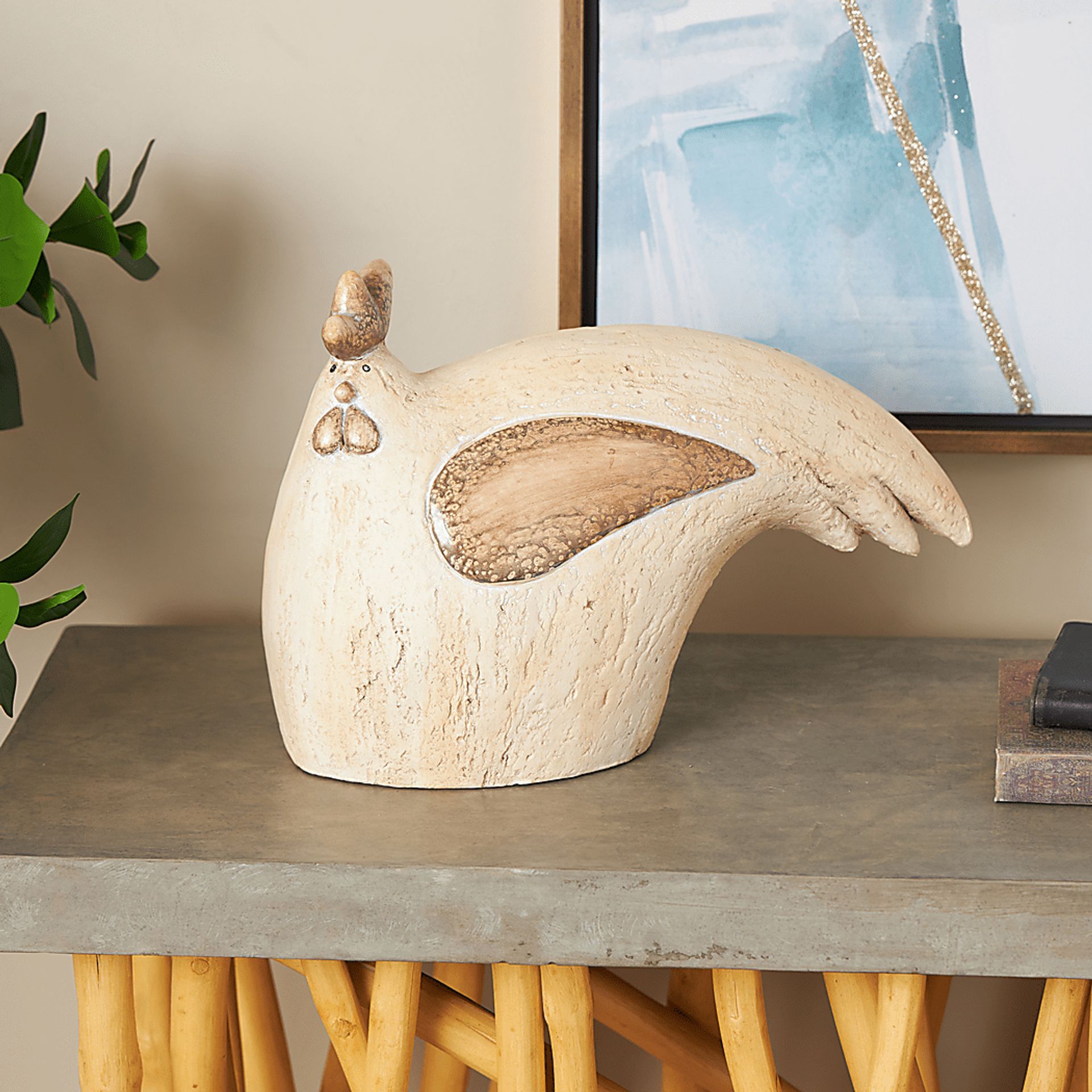 Amalu Beige Indoor/Outdoor Sculpture - Image 2