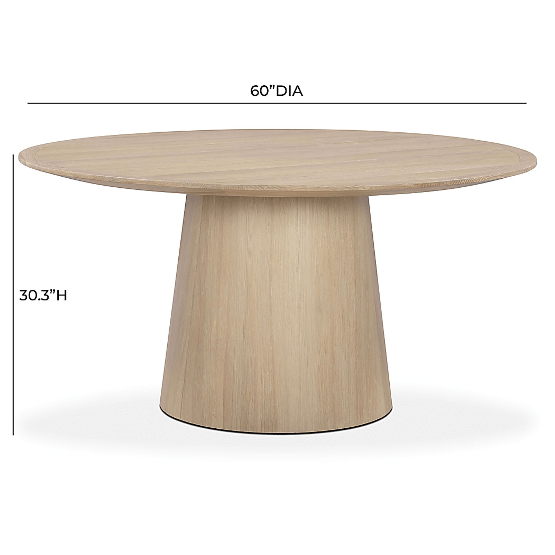 Amani Brown Large Dining Table - Image 5