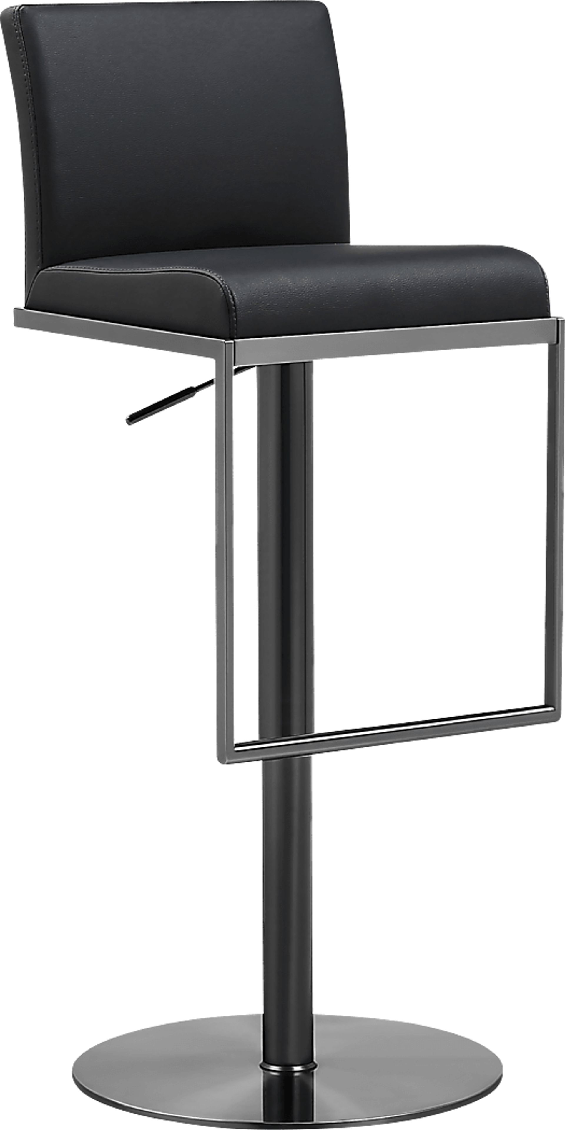 Amanor Black Barstool - Image 1