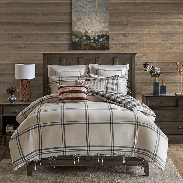 Amany Gray 9 Pc King Comforter Set - Thumbnail - Image 1