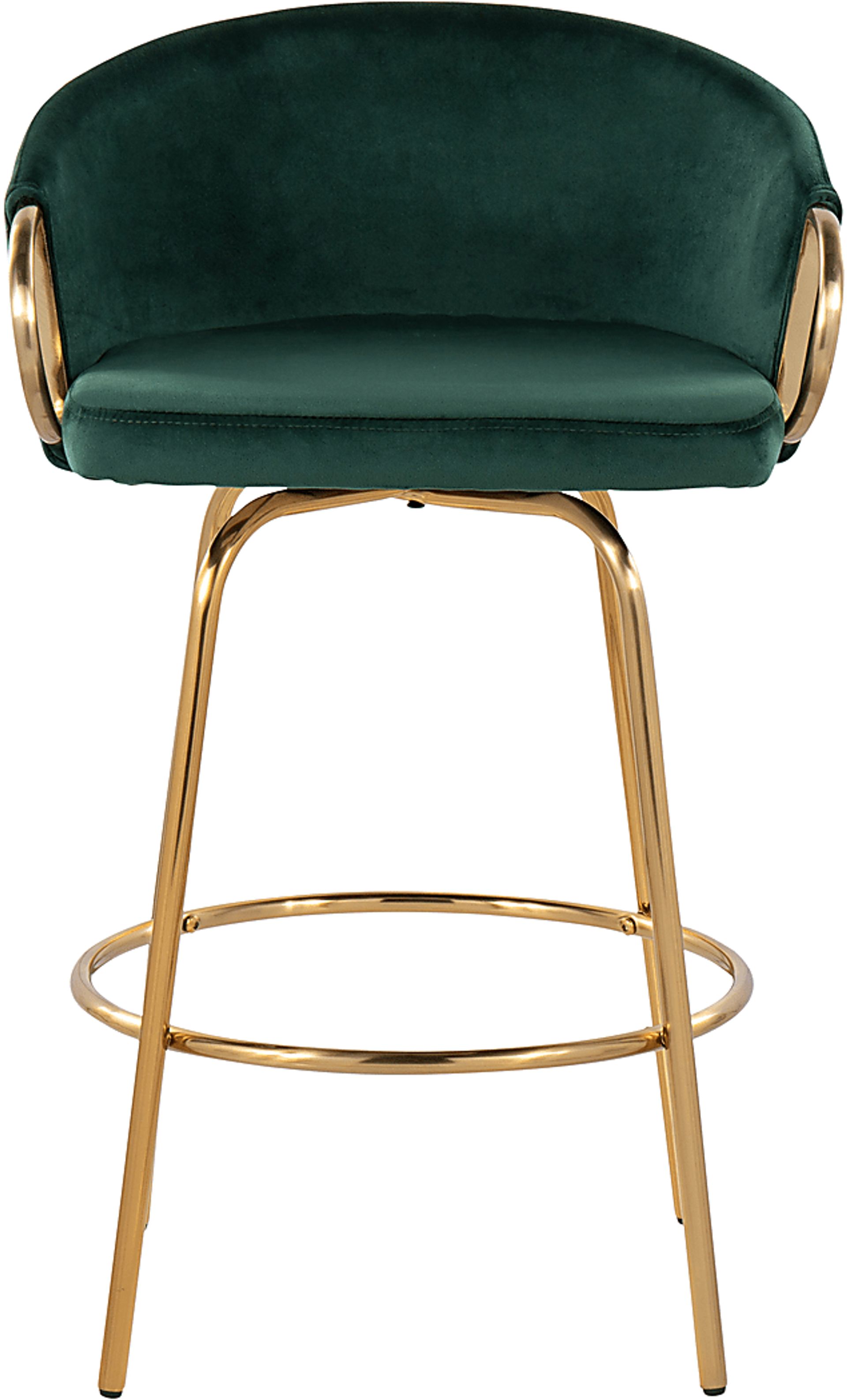 Amarante Green Counter Stool Set of 2 - Image 6