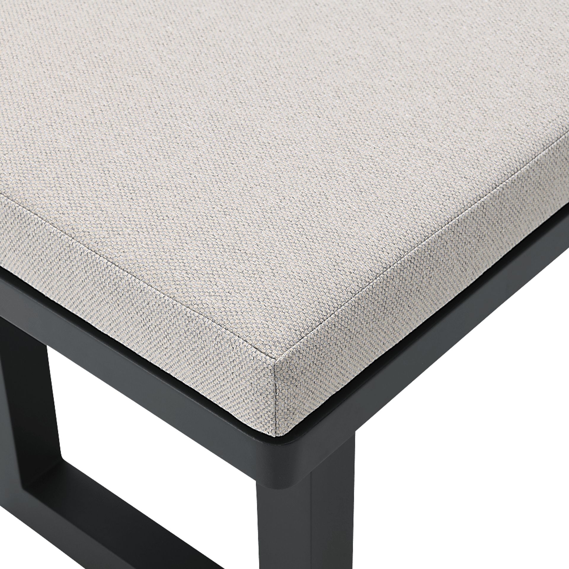 Outdoor Amare Tan Dining Bench - Image 5
