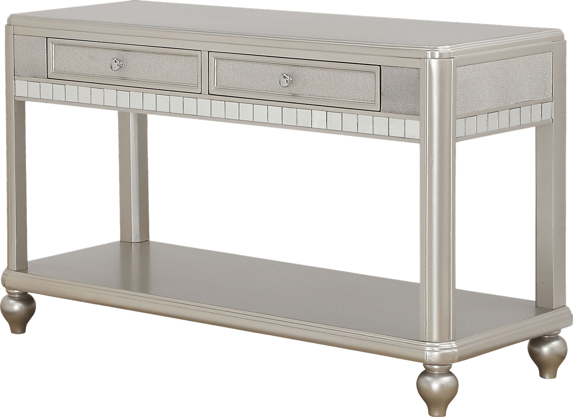 Amari Champagne Sofa Table - Image 1