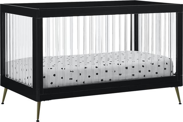 Amarine Black Convertible Crib - Thumbnail - Image 4