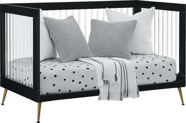Amarine Black Convertible Crib - Thumbnail - Image 7
