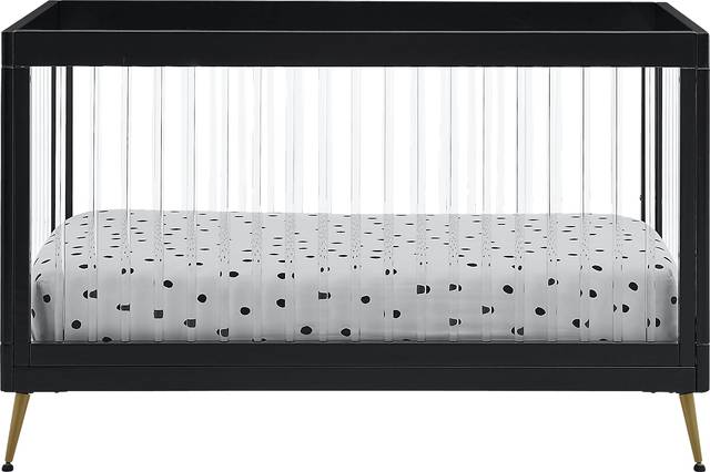 Amarine Black Convertible Crib - Thumbnail - Image 1