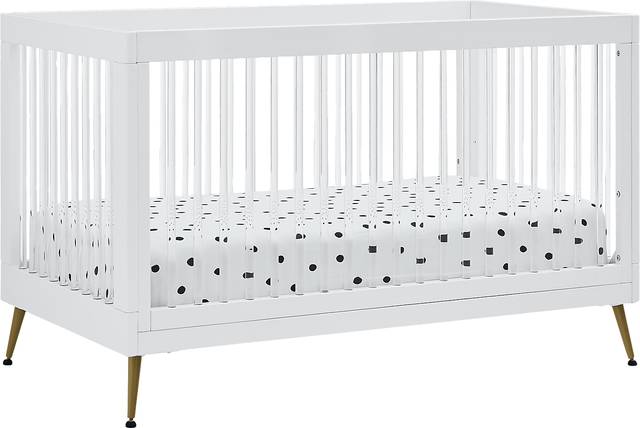 Kids Amarine White Convertible Crib - Thumbnail - Image 4