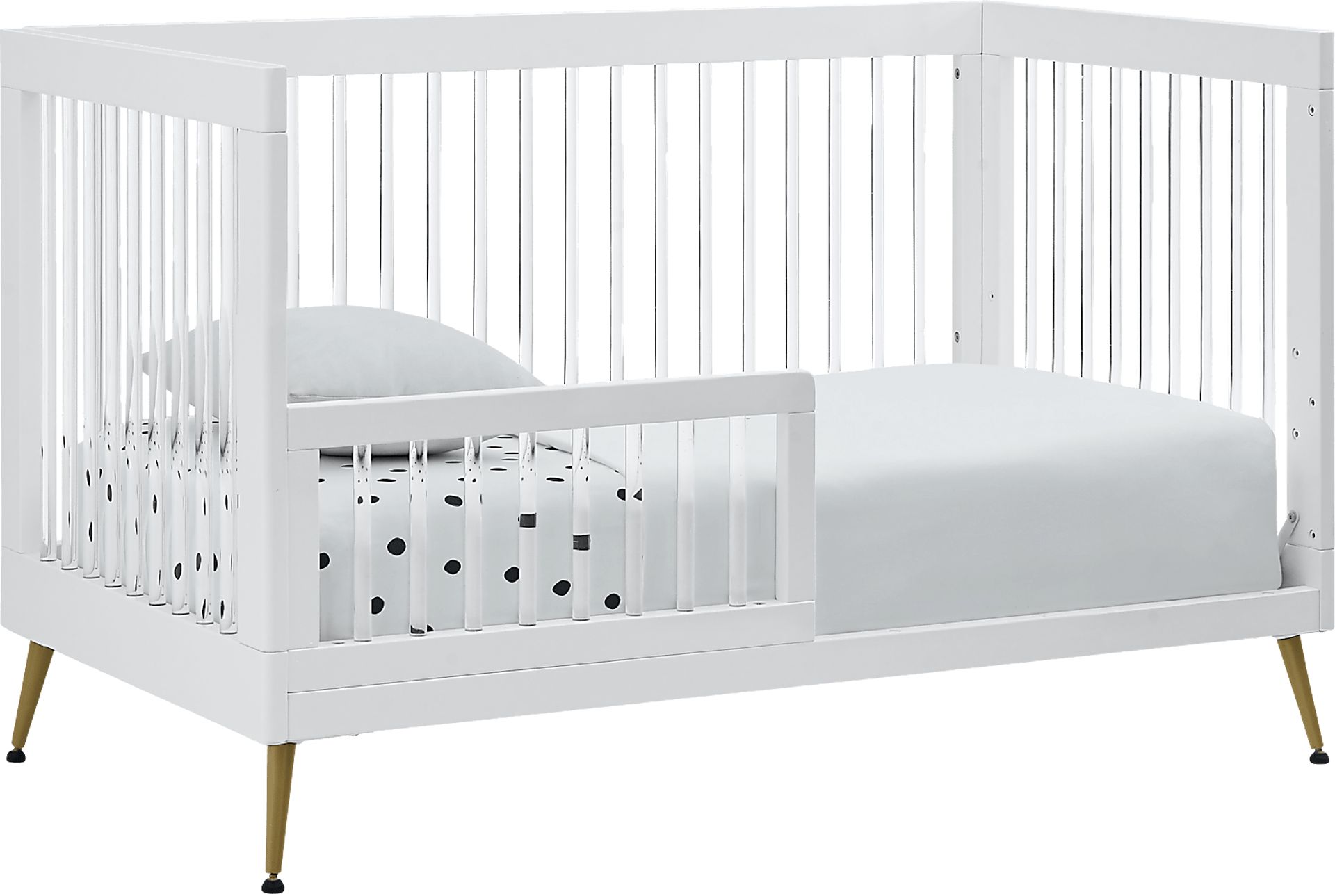 Kids Amarine White Convertible Crib - Image 5