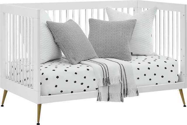 Kids Amarine White Convertible Crib - Thumbnail - Image 7