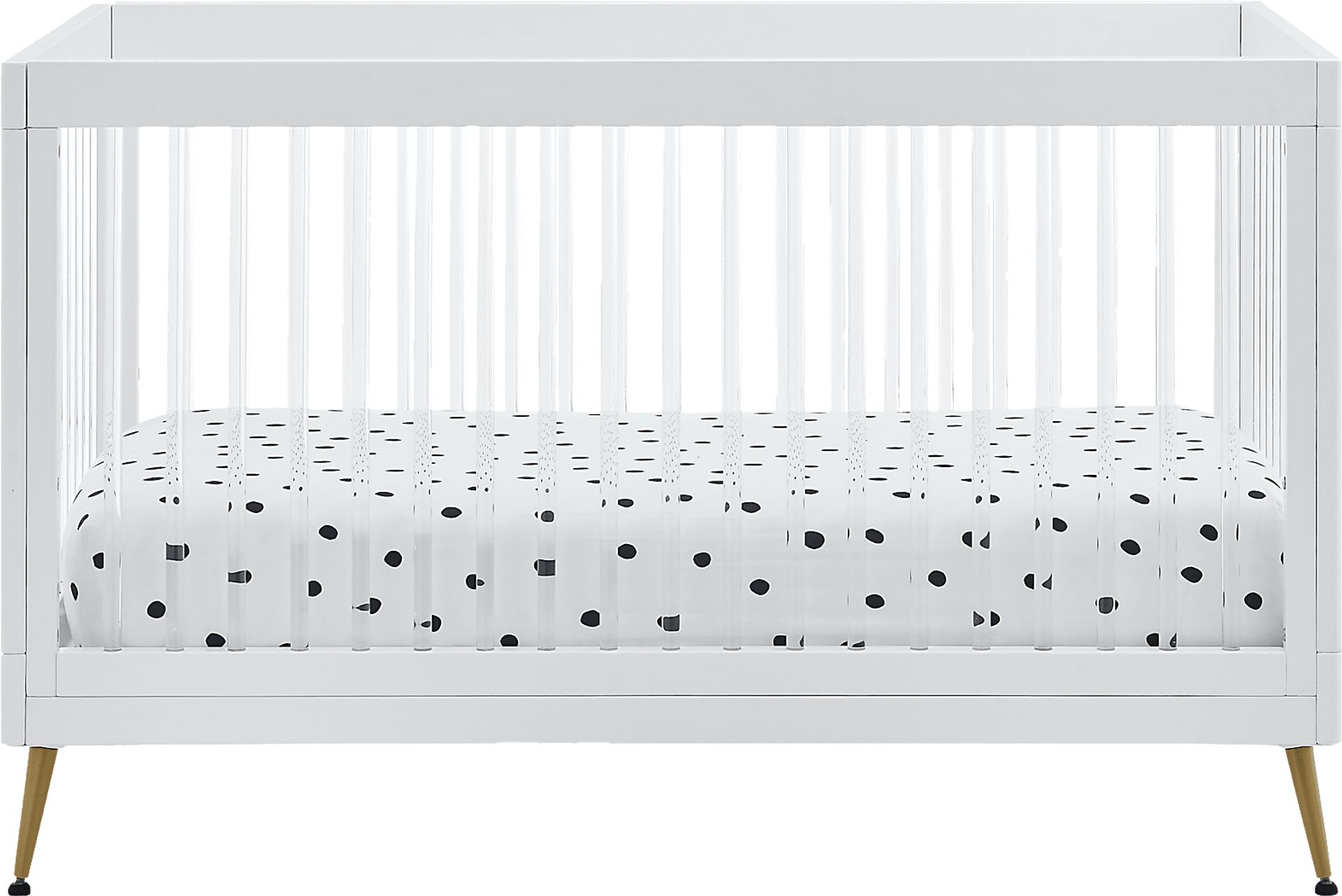 Kids Amarine White Convertible Crib - Image 1