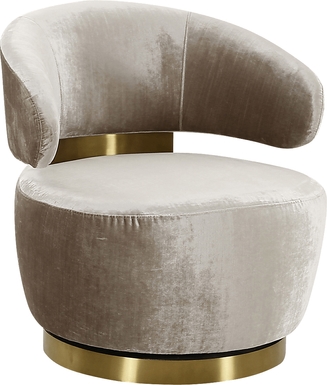 Amarjay Champagne Accent Chair